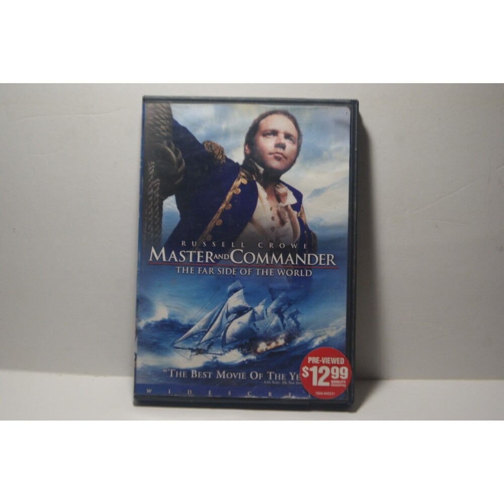Master & Commander DVD Russell Crowe 2003 Action Adventure at Sea
